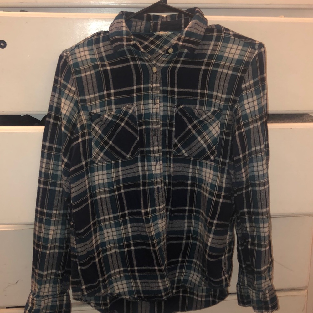Blue flannel